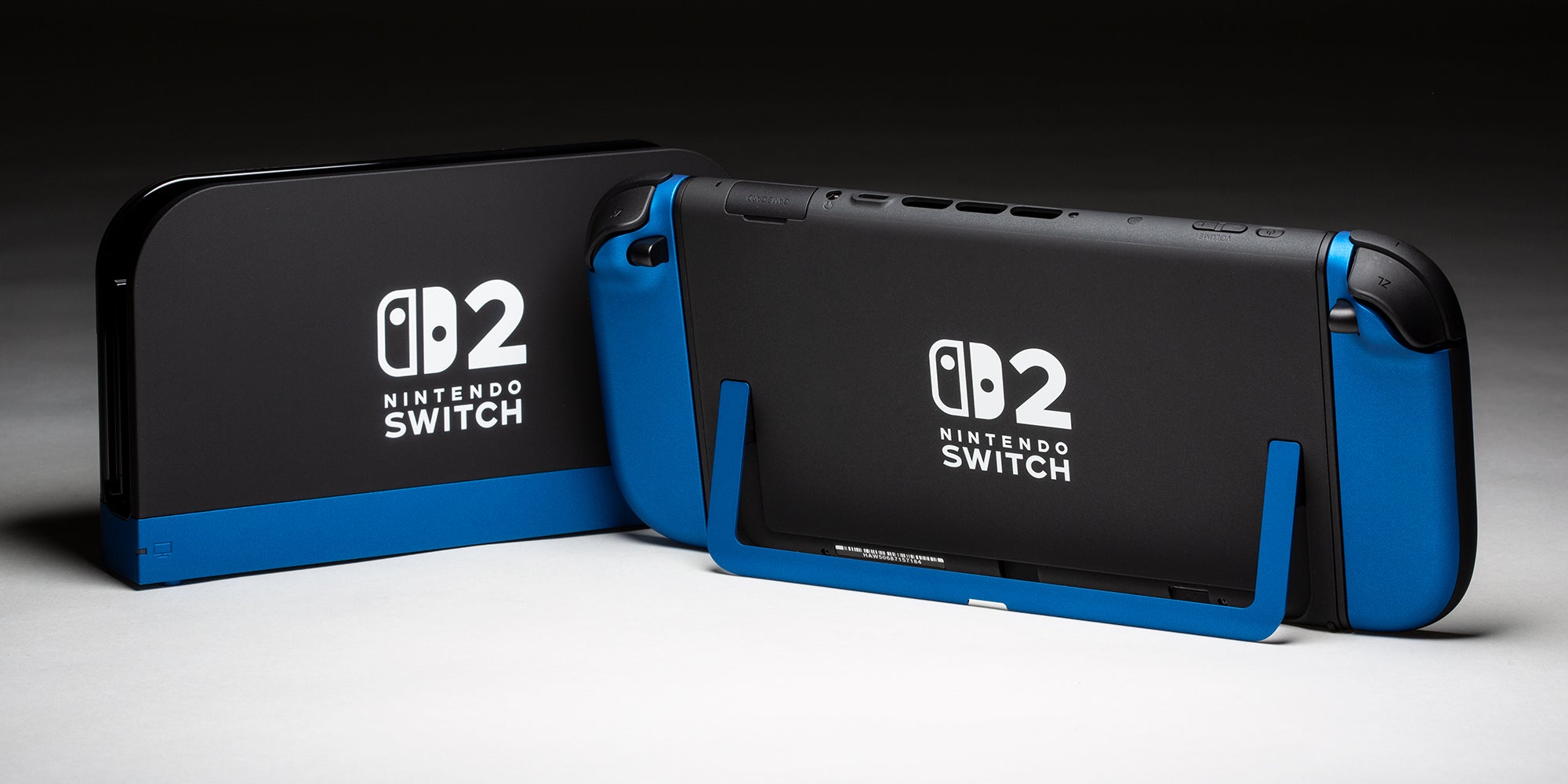 Carbon Black and Techno Matte Switch 2 with Dock