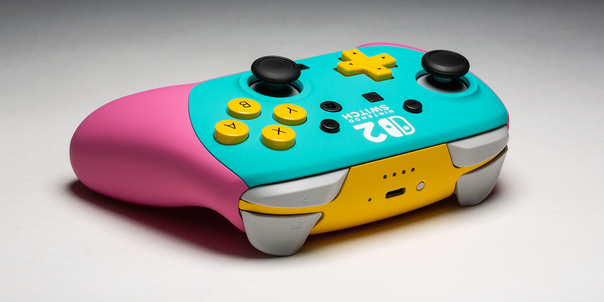 Caribbean, Flirt, and Caution Switch 2 Pro Controller