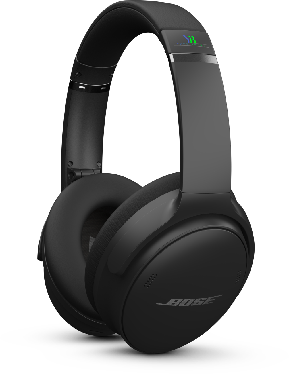 Branded Bose headphones with custom logo
